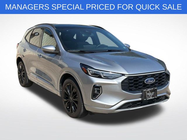 Silver Metallic 2023 Ford Escape SUV / Crossover All-Wheel Drive 8-Speed Automatic