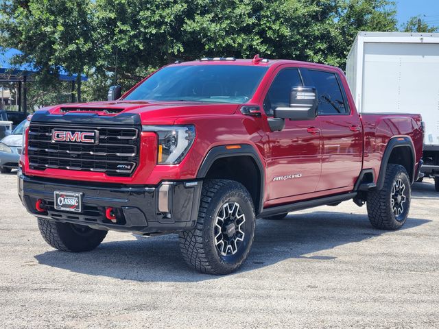 2024 GMC Sierra 2500HD AT4X Red at Bayway Cadillac of The Woodlands