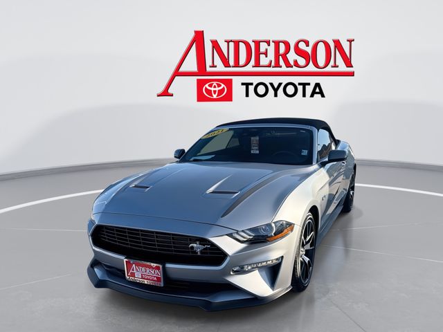 Silver Metallic 2021 Ford Mustang EcoBoost Premium Convertible RWD Convertible Rear-Wheel Drive Automatic