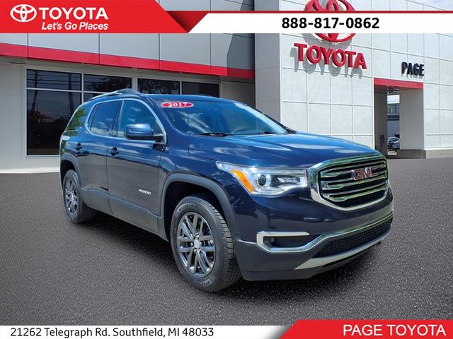 Dark Sapphire Blue 2017 GMC Acadia SLT-1 FWD SUV / Crossover Front-Wheel Drive 6-Speed Automatic
