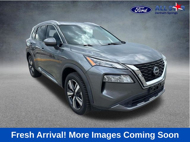 Gray (Gun Metallic) 2023 Nissan Rogue SL FWD SUV / Crossover Front-Wheel Drive Continuously Variable Transmission
