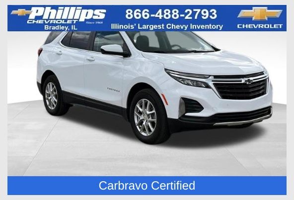 Summit White 2024 Chevrolet Equinox SUV / Crossover Front-Wheel Drive 6-Speed Automatic Overdrive