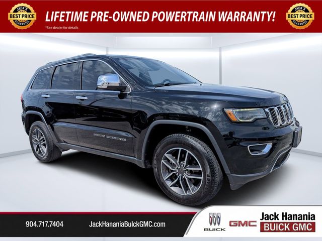Diamond Black Crystal Pearlcoat 2019 Jeep Grand Cherokee Limited 4WD SUV / Crossover Four-Wheel Drive 8-Speed Automatic