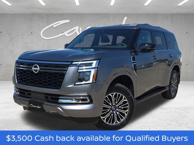 Gray (Gun Metallic) 2026 Nissan Armada SUV / Crossover Four-Wheel Drive 9-Speed Automatic