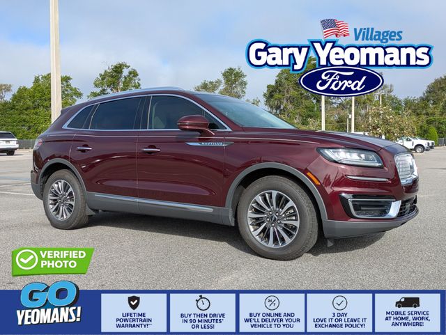 Red (Burgundy Velvet) 2020 Lincoln Nautilus Reserve FWD SUV / Crossover Front-Wheel Drive 8-Speed Automatic