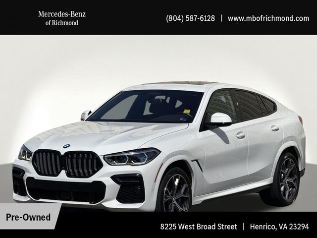 Alpine White 2023 BMW X6 SUV / Crossover All-Wheel Drive 8-Speed Automatic