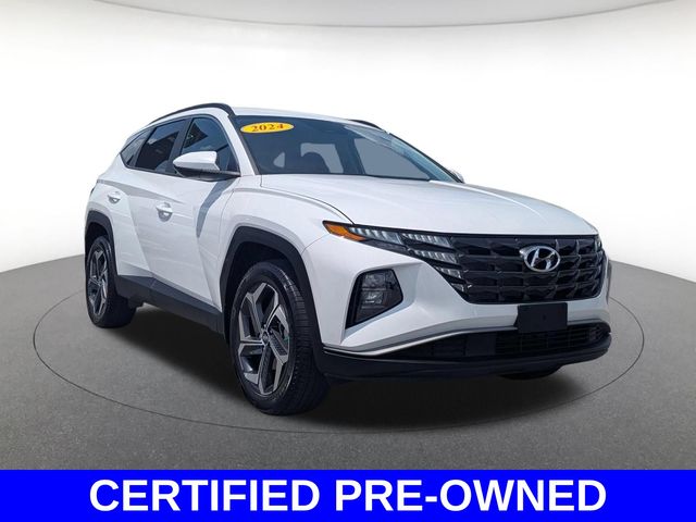 White Pearl 2024 Hyundai Tucson SUV / Crossover All-Wheel Drive 8-Speed Automatic