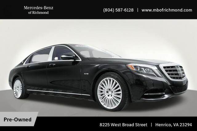 Obsidian Black Metallic 2016 Mercedes-Benz S-Class Sedan Rear-Wheel Drive 7-Speed Automatic