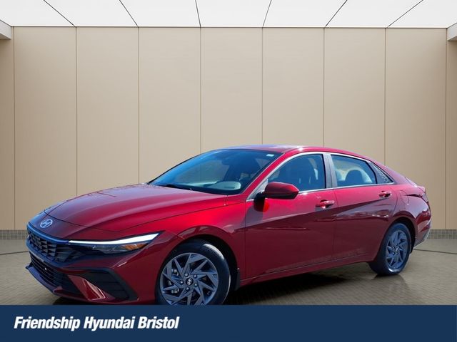 Ultimate Red 2024 Hyundai Elantra SEL FWD Sedan Front-Wheel Drive Continuously Variable Transmission