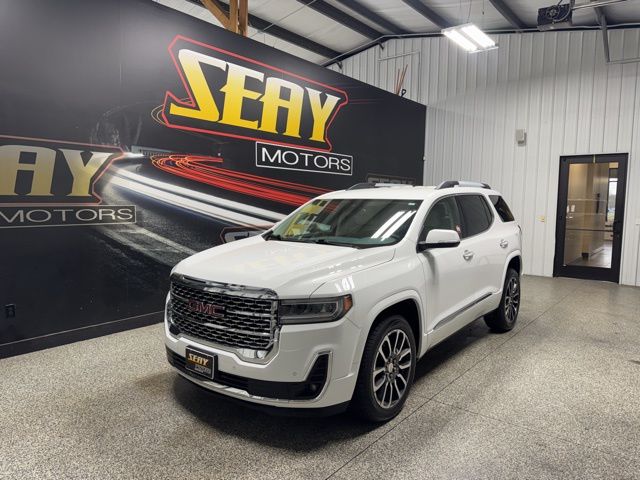 Summit White 2020 GMC Acadia Denali AWD SUV / Crossover Four-Wheel Drive 9-Speed Automatic