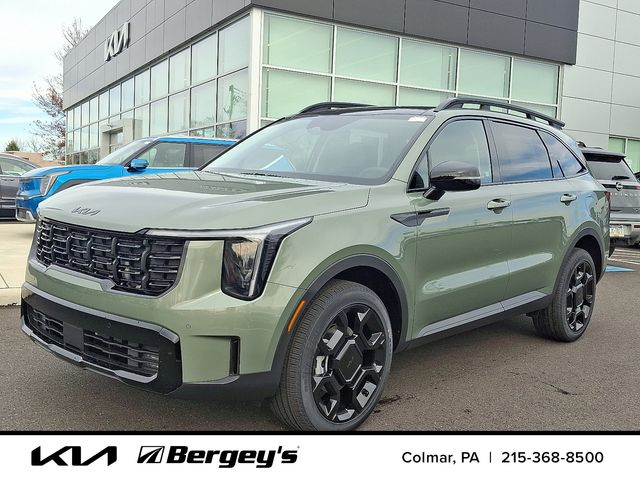 Jungle Green 2026 Kia Sorento X-Line EX AWD SUV / Crossover All-Wheel Drive 8-Speed Dual Clutch