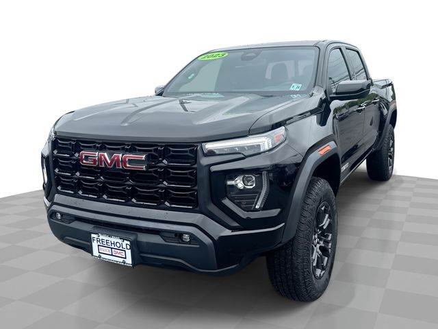 Onyx Black 2023 GMC Canyon Elevation Crew Cab 4WD Pickup Truck Four-Wheel Drive 8-Speed Automatic