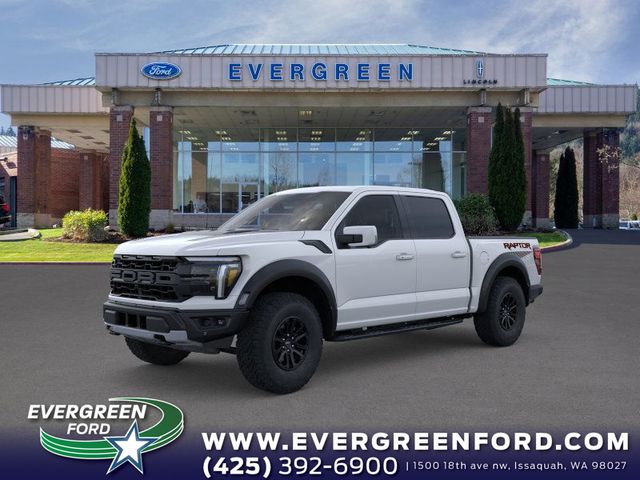 Oxford White 2026 Ford F-150 Raptor SuperCrew 4WD Pickup Truck Four-Wheel Drive Automatic