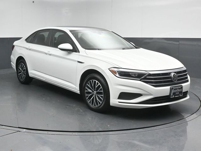 Pure White 2019 Volkswagen Jetta SEL FWD Sedan Front-Wheel Drive 8-Speed Automatic