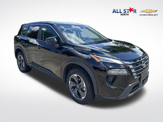 Super Black 2025 Nissan Rogue SUV / Crossover Front-Wheel Drive Continuously Variable Transmission