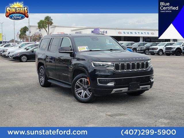 Diamond Black Crystal Pearlcoat 2024 Jeep Wagoneer Series II RWD SUV / Crossover 4X2 8-Speed Automatic
