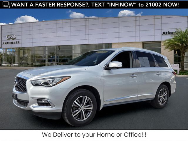 Gray (Liquid Platinum) 2020 INFINITI QX60 SUV / Crossover All-Wheel Drive Continuously Variable Transmission