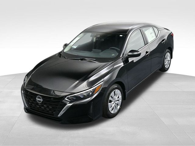 2025 Super Black Nissan Sentra S FWD Sedan