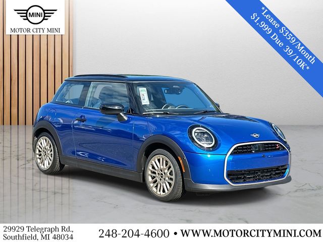 Icy Sunshine Blue Metallic 2025 MINI Cooper S 2-Door Hatchback FWD Hatchback Front-Wheel Drive 7-Speed Automatic