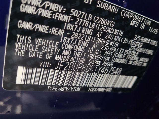 2026 – Subaru – Outback