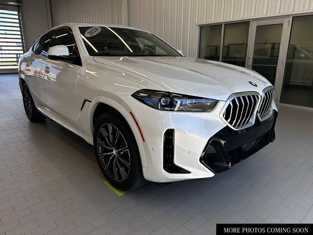 Mineral White Metallic 2024 BMW X6 xDrive40i AWD SUV / Crossover All-Wheel Drive 8-Speed Automatic