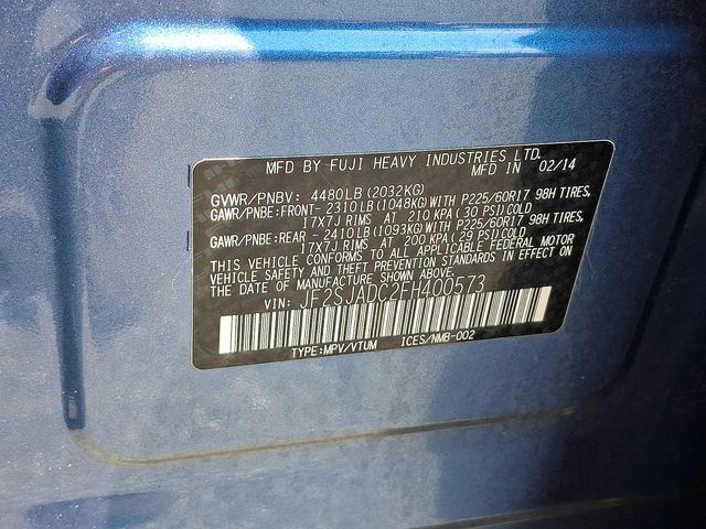 2015 Subaru Forester 2.5i Premium Blue at Phil Fitts Ford