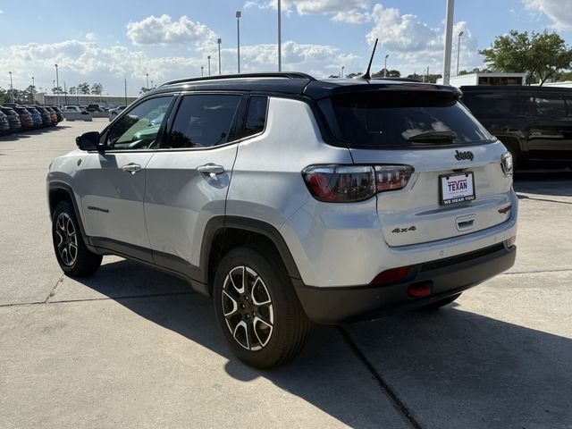 2024 Jeep Compass Trailhawk Silver at Joe Myers Mazda Kia