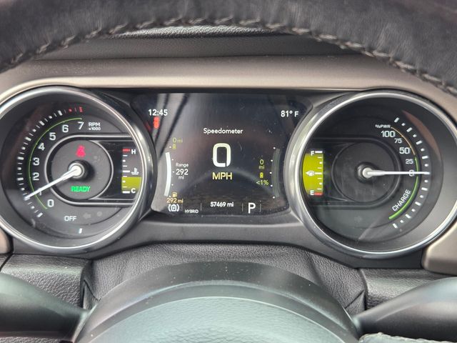 Used 2021 Red Jeep Unlimited Sahara 4xe image 21