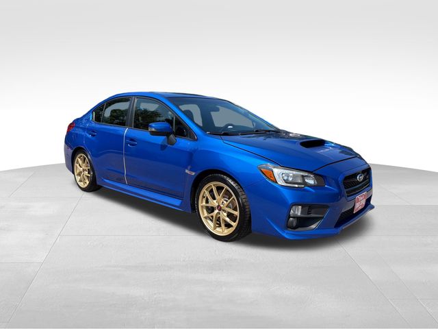 WR Blue Pearl 2015 Subaru WRX STI Sedan All-Wheel Drive 6-Speed Manual