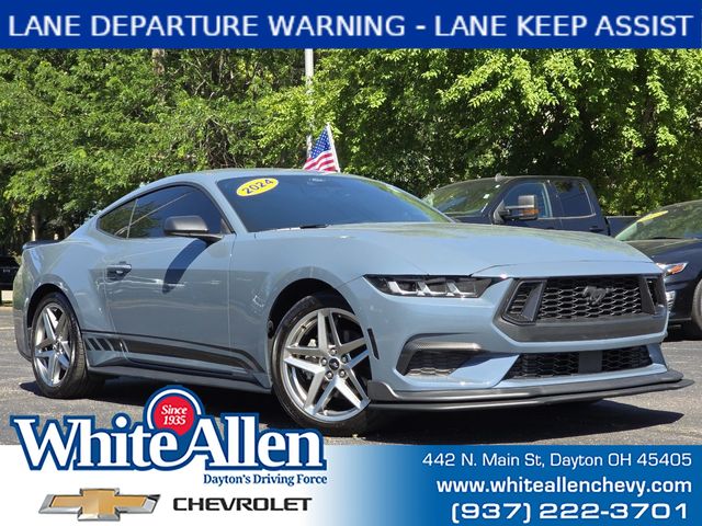 Vapor Blue 2024 Ford Mustang EcoBoost Fastback RWD Coupe Rear-Wheel Drive Automatic