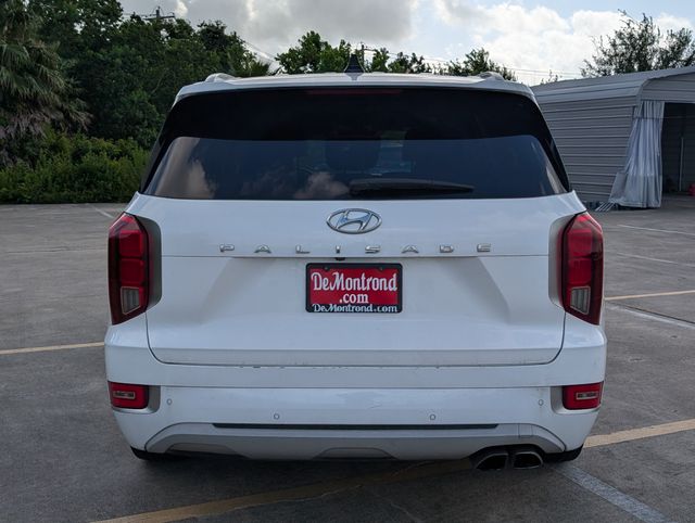 2021 Hyundai Palisade Limited White at Gullo Toyota