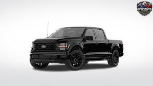 Agate Black Metallic 2026 Ford F-150 STX SuperCrew 4WD Pickup Truck Four-Wheel Drive Automatic