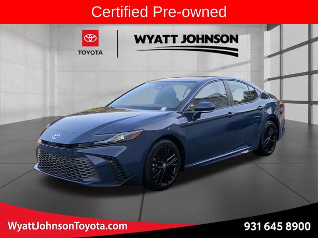 Reservoir Blue 2025 Toyota Camry Sedan Front-Wheel Drive Continuously Variable Transmission