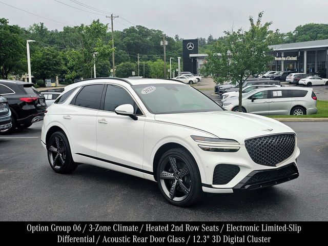 Alta White 2022 Genesis GV70 3.5T Sport AWD SUV / Crossover All-Wheel Drive 8-Speed Automatic