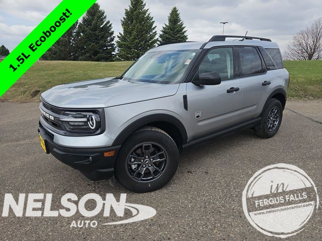 Silver Metallic 2023 Ford Bronco Sport Big Bend AWD SUV / Crossover All-Wheel Drive 8-Speed Automatic