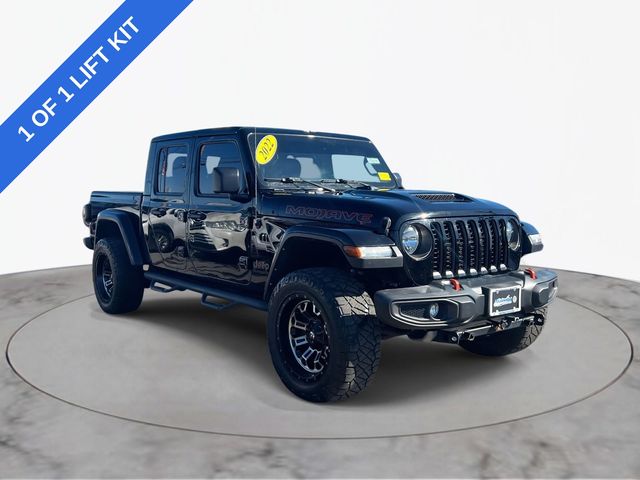 Black Clearcoat 2022 Jeep Gladiator Mojave Crew Cab 4WD Pickup Truck Four-Wheel Drive 8-Speed Automatic