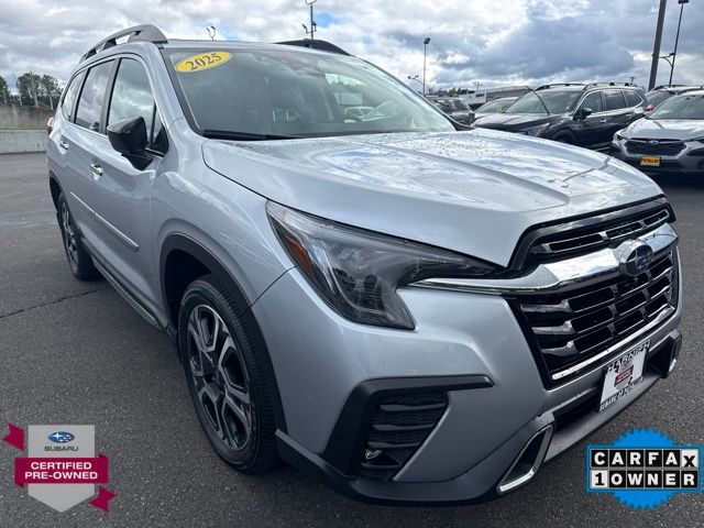 Ice Silver Metallic 2025 Subaru Ascent Touring AWD SUV / Crossover All-Wheel Drive Continuously Variable Transmission