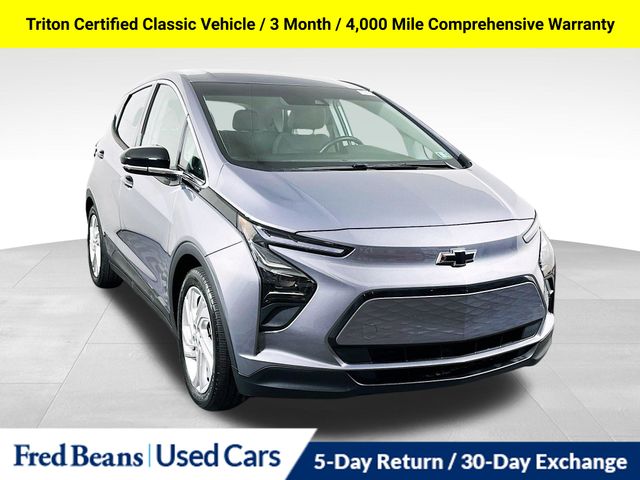 Gray Ghost Metallic 2023 Chevrolet Bolt EV Hatchback Front-Wheel Drive 1-Speed Automatic
