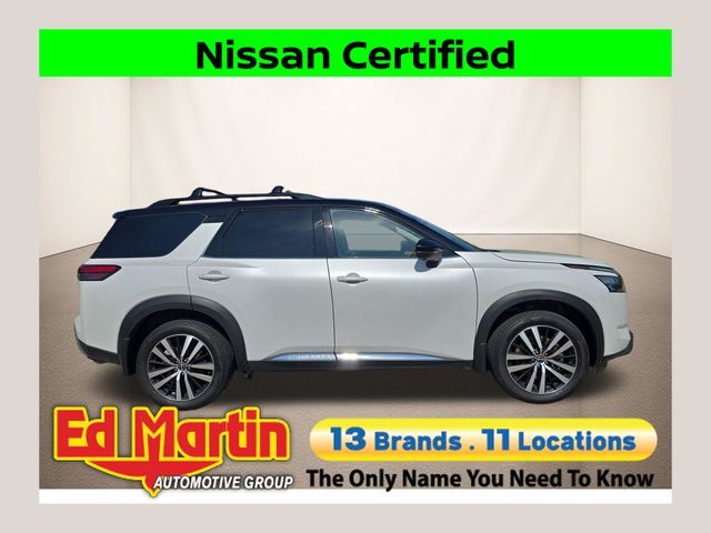White Pearl 2025 Nissan Pathfinder SUV / Crossover All-Wheel Drive 9-Speed Automatic