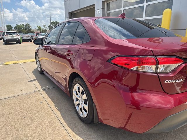 2023 Toyota Corolla LE Red at Emmons Autoplex