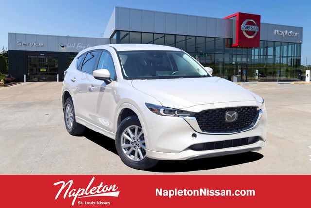 Gray (Platinum Quartz Metallic) 2025 Mazda CX-5 2.5 S Preferred AWD SUV / Crossover All-Wheel Drive 6-Speed Automatic