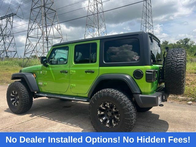 2018 Jeep Wrangler Unlimited Sport S Green at Emmons Autoplex