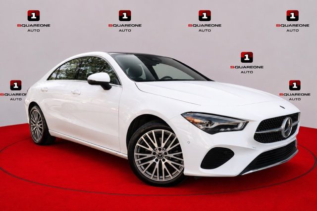 White 2025 Mercedes-Benz CLA Coupe Front-Wheel Drive 8-Speed Dual Clutch
