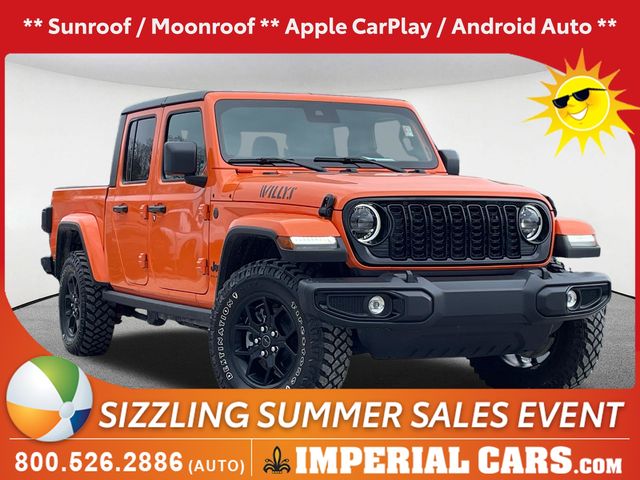 Joose 2025 Jeep Gladiator Willys Crew Cab 4WD Pickup Truck Four-Wheel Drive 8-Speed Automatic