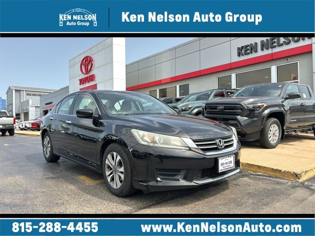 Crystal Black Pearl 2015 Honda Accord Sedan Front-Wheel Drive Continuously Variable Transmission