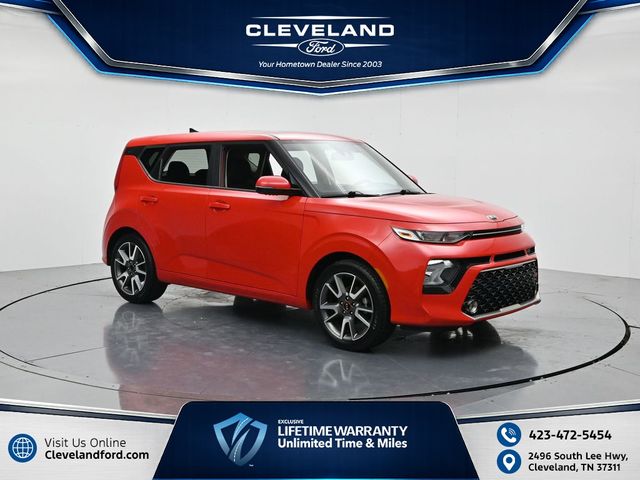 Inferno Red 2021 Kia Soul SUV / Crossover Front-Wheel Drive Continuously Variable Transmission