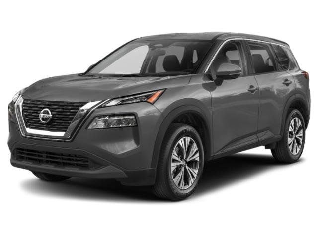 Gray (Gun Metallic) 2022 Nissan Rogue SUV / Crossover Front-Wheel Drive Continuously Variable Transmission