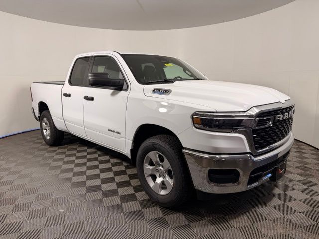White 2026 RAM 1500 Pickup Truck Four-Wheel Drive 8-Speed Automatic