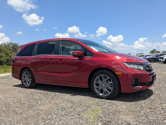 Radiant Red Metallic II 2025 Honda Odyssey Touring FWD Minivan Front-Wheel Drive Automatic