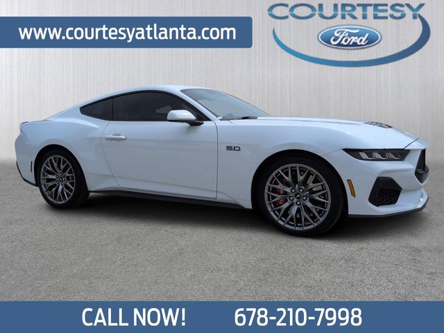 Oxford White 2024 Ford Mustang GT Premium Fastback RWD Coupe Rear-Wheel Drive Automatic